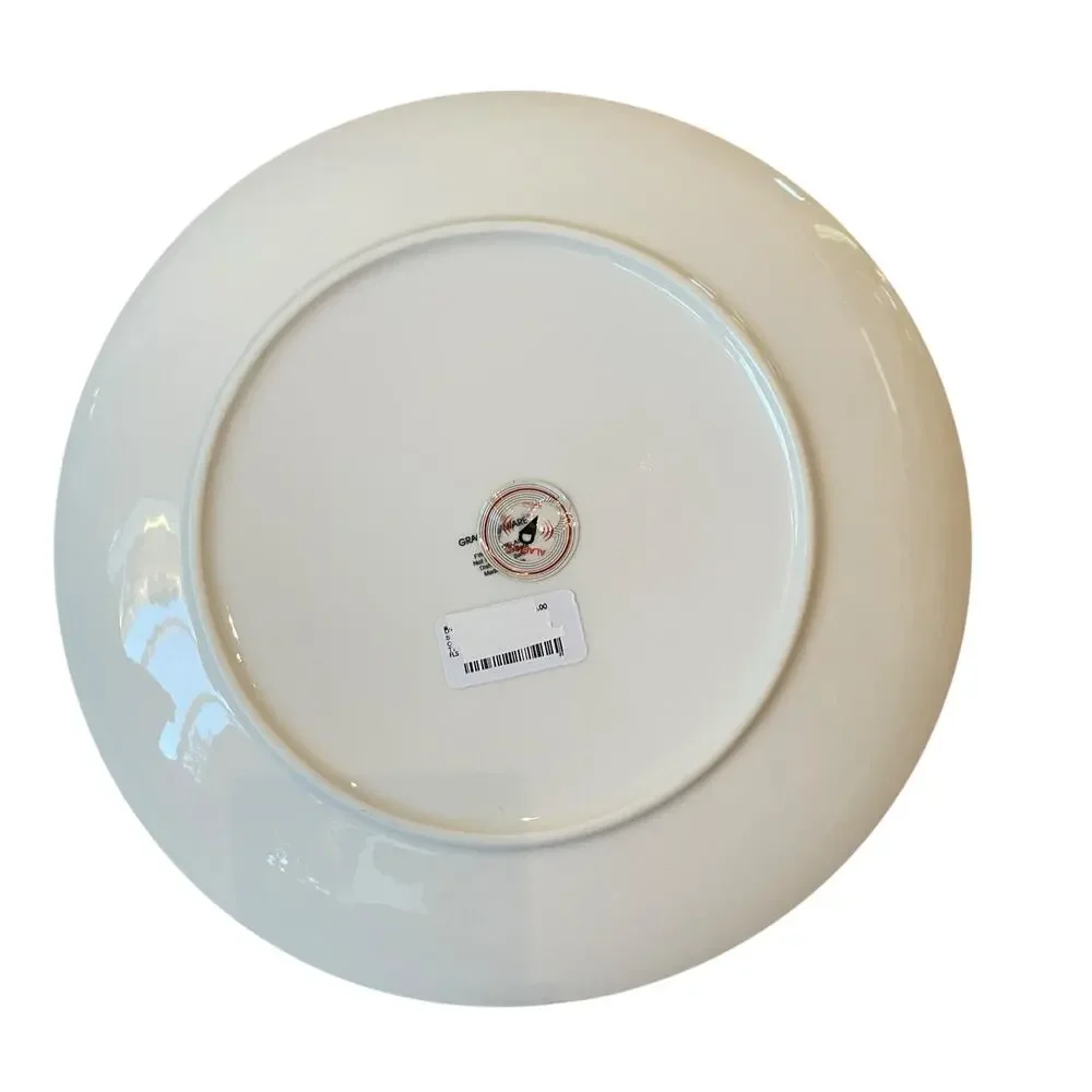 Set of 2 Grace Teaware Nutcracker Ballet Dinner Plates 10.5in Christmas New